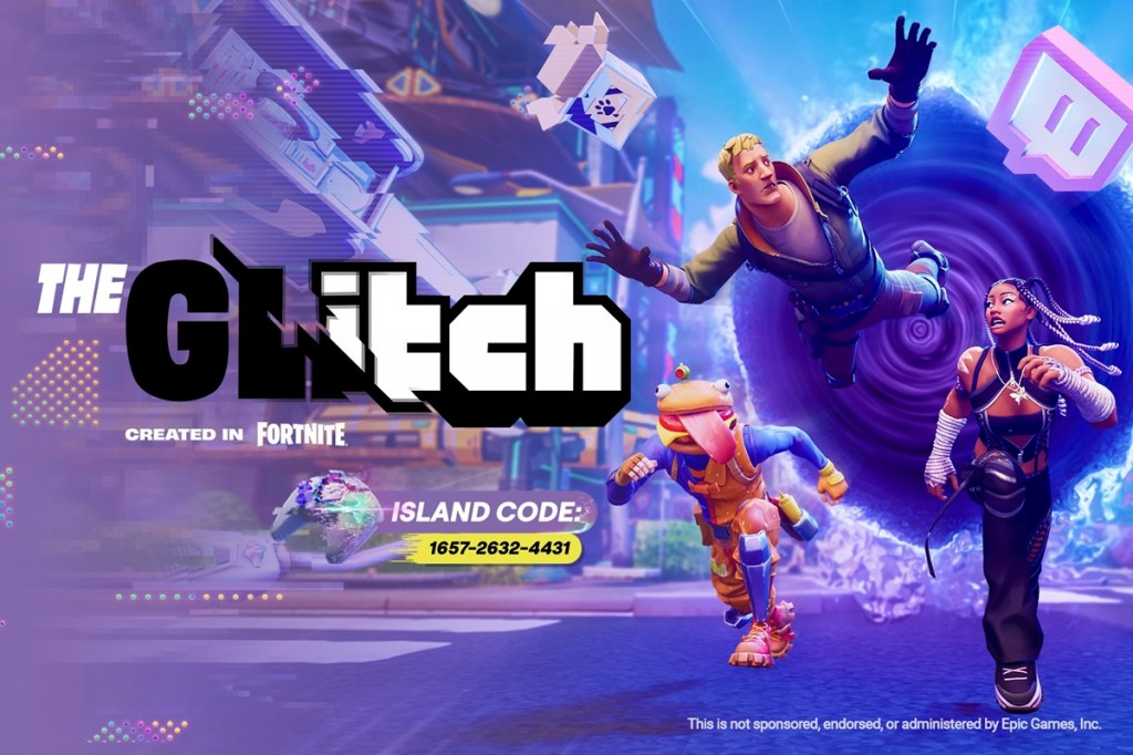 Twitch unveils brand-customized Fortnite game world The Glitch ahead of TwitchCon